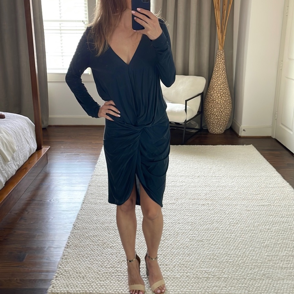 YFB Clothing Front twist dress 2